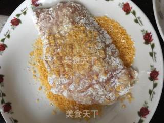 油炸猪扒的做法步骤：5