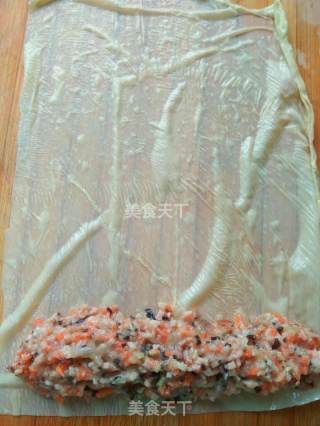 油皮卷的做法步骤：7