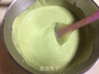 椰香抹茶慕斯的做法步骤：21