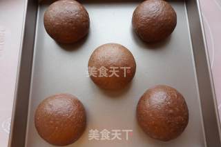 全麦巧克力奶酪包的做法步骤：9