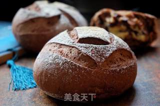 全麦巧克力奶酪包的做法步骤：13