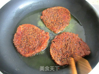 自己在家做芝加哥牛排的做法步骤：7