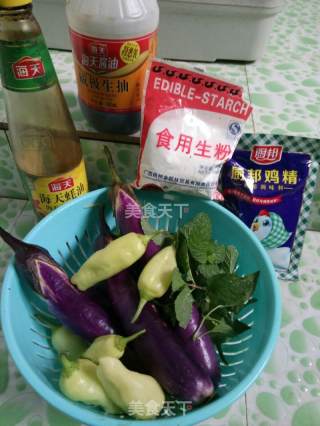 辣椒茄子酿的做法步骤：1