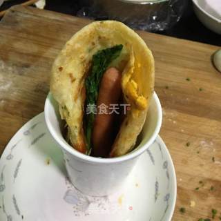 手抓饼的做法步骤：11