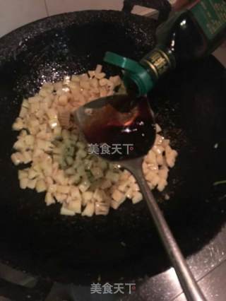 糖醋藕丁的做法步骤：4