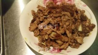 韭黄肉丝（简版）的做法步骤：3