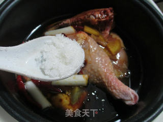 三杯鸡腿的做法步骤：6