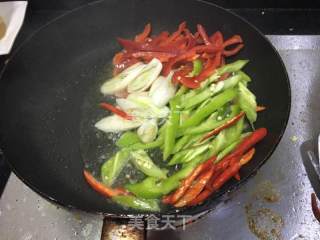 爆炒鸡胗花的做法步骤：7