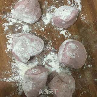 紫薯汉堡坯的做法步骤：4