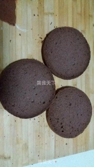 无基础新手六寸黑森林的做法步骤：4