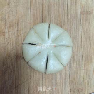 酥皮豆沙花饼的做法步骤：19