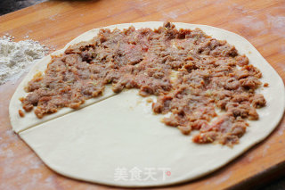千层肉饼的做法步骤：8