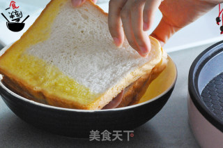 芝香鸡蛋吐司的做法步骤：5