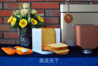 面包机一键薯蓉吐司的做法步骤：10