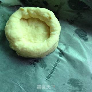 芝士黄桃面包的做法步骤：9
