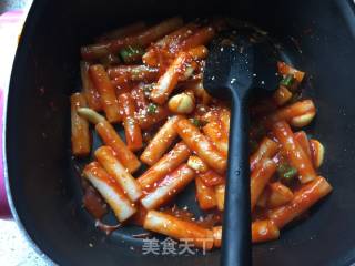 韩式辣炒年糕的做法步骤：9