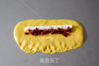 南瓜奶酪排包的做法步骤：9