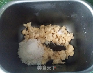 香葱肉松面包卷的做法步骤：4