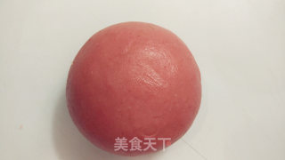 圆荷浮小叶——不用松弛的荷花酥的做法步骤：18