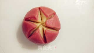 圆荷浮小叶——不用松弛的荷花酥的做法步骤：19