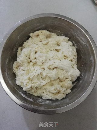 红糖核桃花包的做法步骤：2