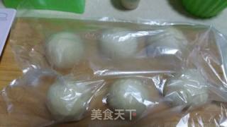 香葱芝士火腿小面包的做法步骤：6