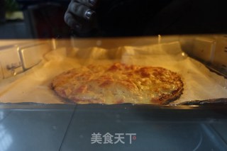 无面粉无油の花菜底披萨的做法步骤：12