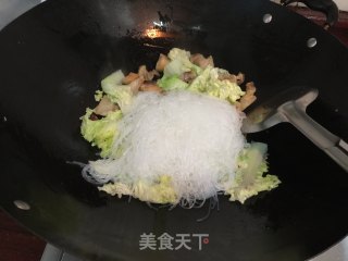 白菜粉丝煲的做法步骤：5