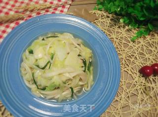 杏鲍菇炒大白菜的做法步骤：6