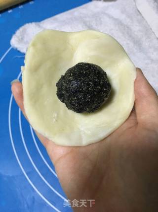 黑芝麻酥饼的做法步骤：18