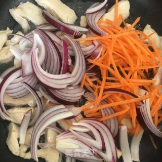 牛油果鸡肉意面的做法步骤：5