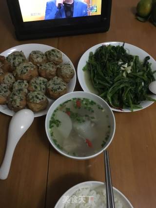 娘油豆腐的做法步骤：6