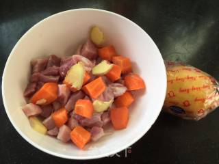 自制宝宝肉松的做法步骤：2