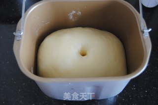 蜜豆蓝莓酱夹心包的做法步骤：5