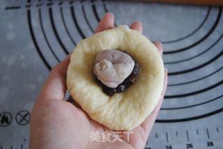蜜豆蓝莓酱夹心包的做法步骤：9