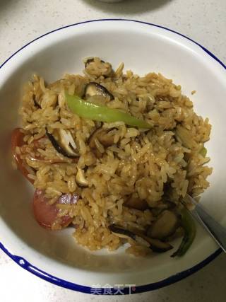 DIY电饭煲版～煲仔饭的做法步骤：3
