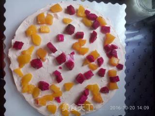 小猪佩琪生日蛋糕的做法步骤：8