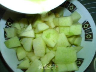 快手肉桂苹果蛋糕的做法步骤：3