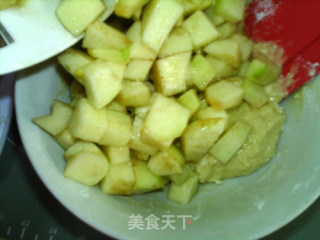 快手肉桂苹果蛋糕的做法步骤：10