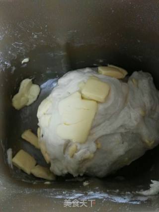 爱心椰蓉面包的做法步骤：1