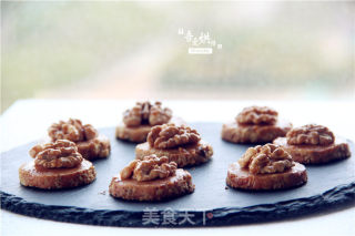 营养满分——焦糖核桃酥饼的做法步骤：8