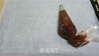 可可曲奇饼的做法步骤：6