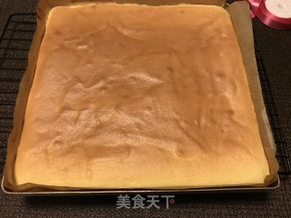 芒果蛋糕卷的做法步骤：14