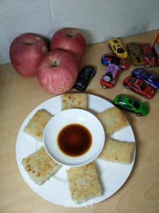 香煎糯米饭的做法步骤：5