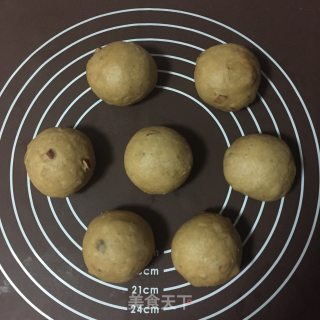 黑糖红枣面包的做法步骤：6