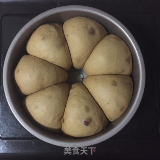 黑糖红枣面包的做法步骤：8
