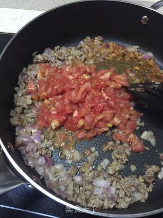 肉酱意粉（附肉酱做法）的做法步骤：5