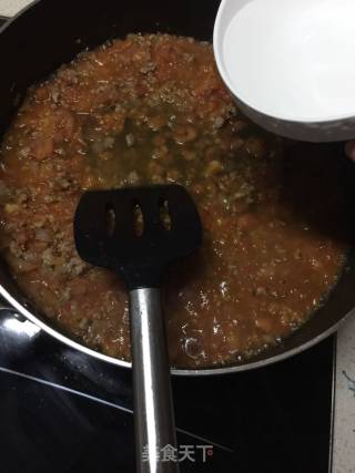 肉酱意粉（附肉酱做法）的做法步骤：6