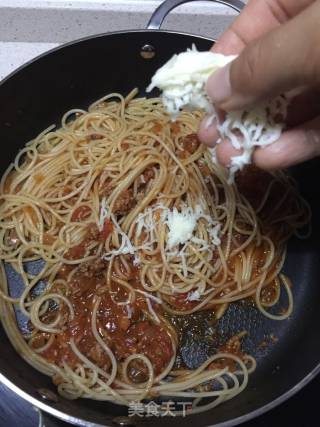 肉酱意粉（附肉酱做法）的做法步骤：9