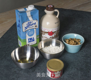 枫糖核桃麦芬的做法步骤：1